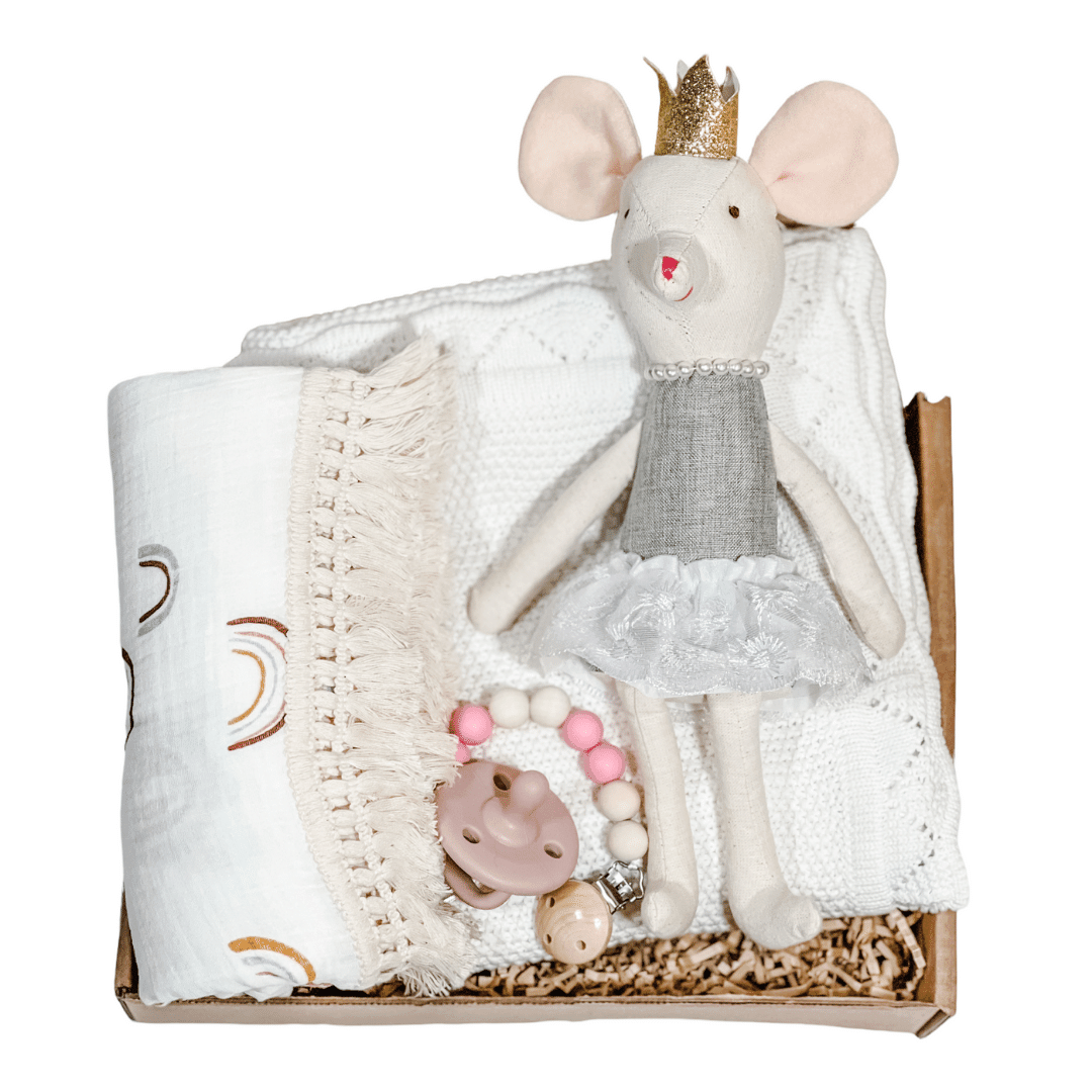 Sleepy Baby Gift Box - White - Emma Rose Kids